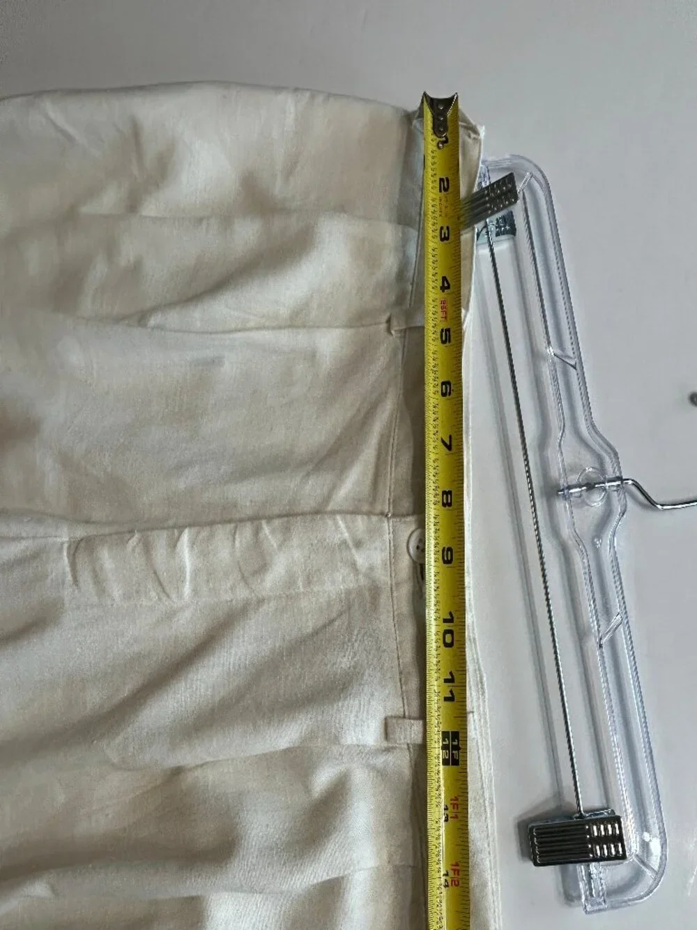 Alan Flusser 36x32 100% Linen Ivory Wide Leg Pants Old Money Coastal Grandpa